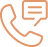 Icône de communication: un téléphone avec une bulle de message. Représente un appel, un contact ou un support client.